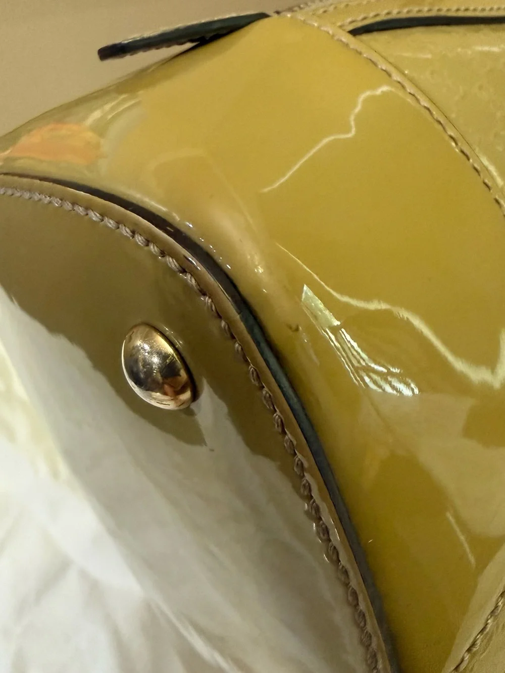 Gucci patent guccissima